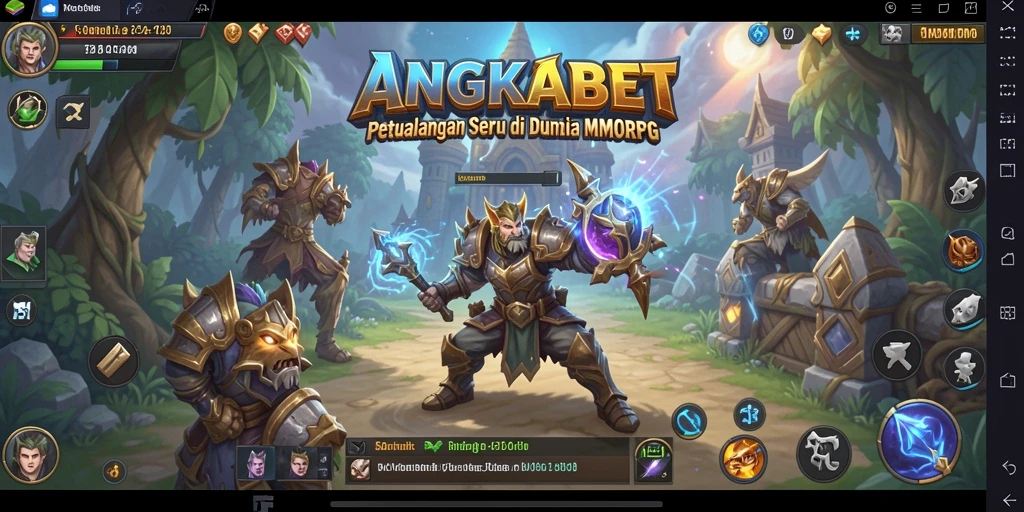 Gameplay menarik dari ANGKABET yang menampilkan pertarungan seru.