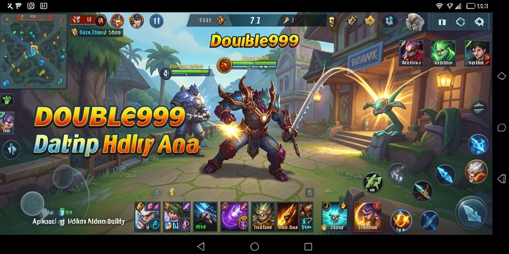 Tampilan screenshot DOUBLE999 yang menunjukkan fitur pengingat tugas.