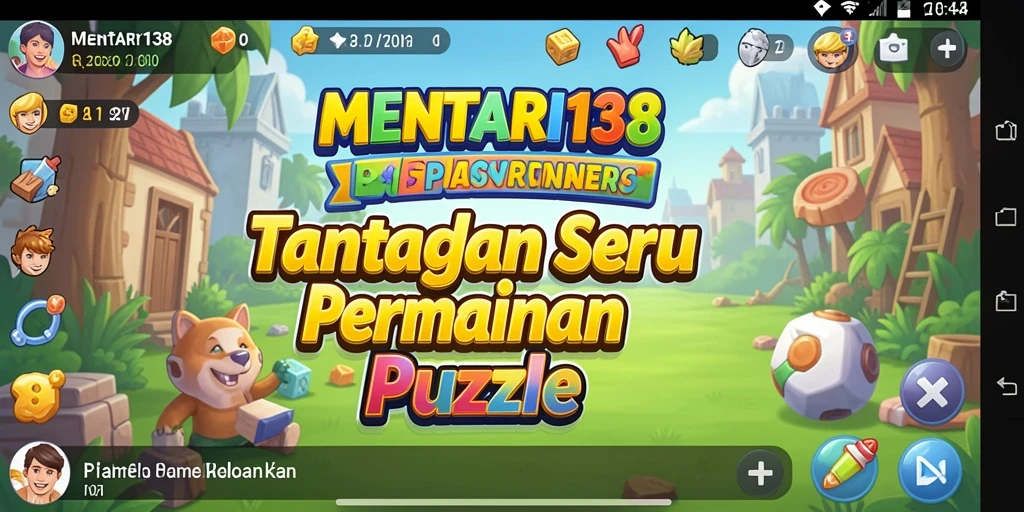 Tampilan gameplay MENTARI138 dengan teka-teki menantang.