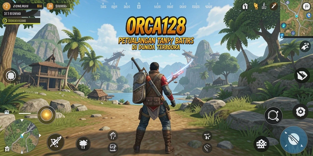 Tampilan menakjubkan dari gameplay Open World ORCA128.