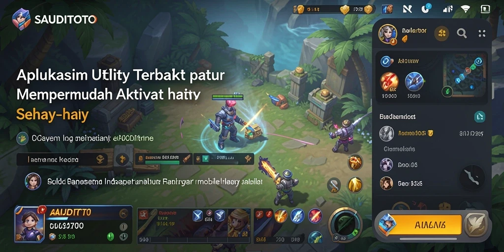 Tampilan utama SAUDITOTO yang sederhana dan mudah digunakan.